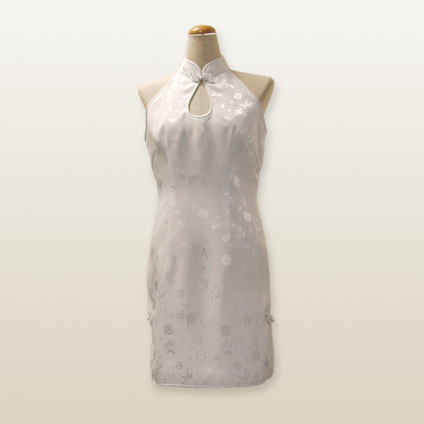 フェミニンチャイナドレス Sサイズ 7号 ホワイト